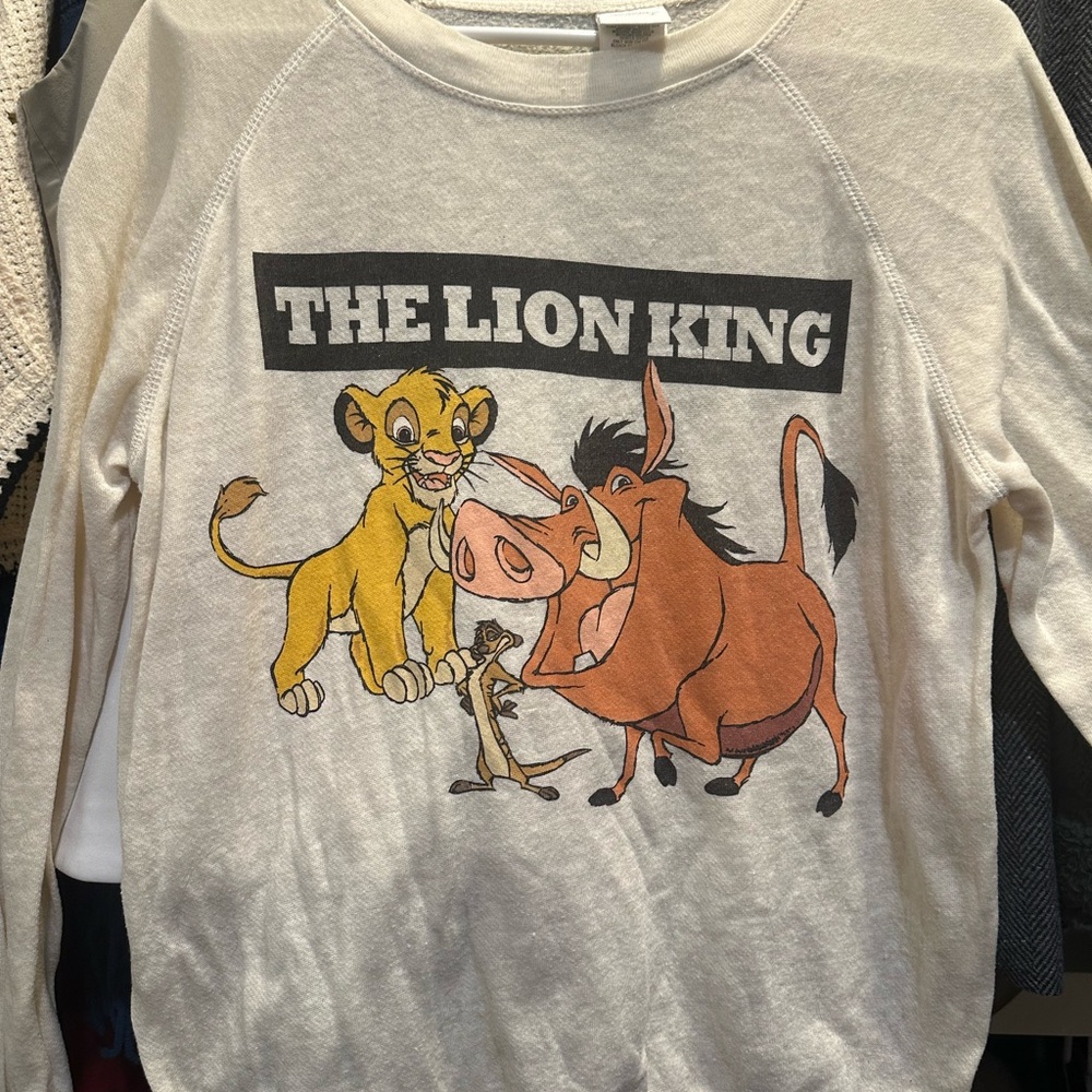 The Lion King Kids Shirt - Cream